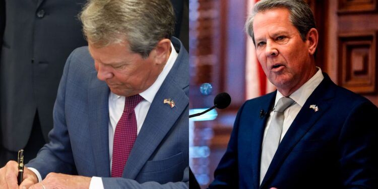 Governor Kemp addresses public concerns after signing cash bail bill (Alamy)