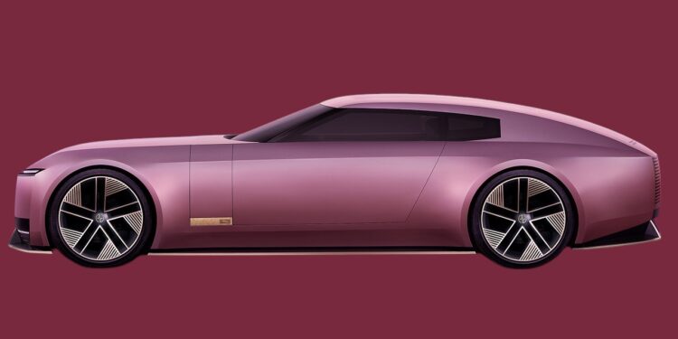 Jaguar's new electric concept car draws comparisons to Barbie's dream ride (Photo: Jaguar)