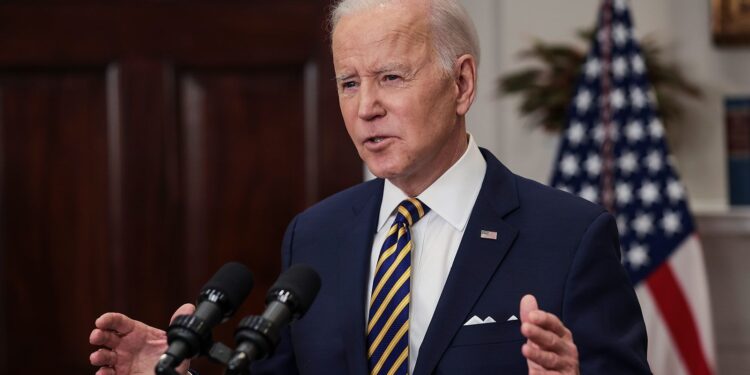 Biden labels Russian strikes on Ukraine as utterly outrageous (Alamy)