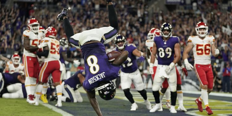 Ravens outclass Texans with a commanding 31-2 victory (Alamy)