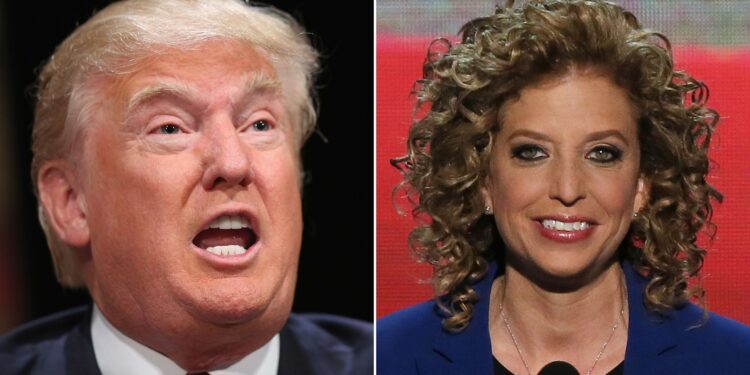 Wasserman Schultz accuses Trump of prioritizing billionaire allies in Canal debate (Alamy)