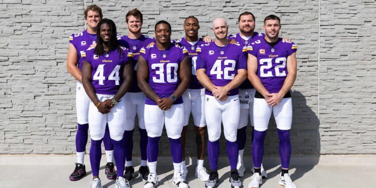 Minnesota posts top six win rate with minimal rookie impact (Photo: Vikings/Getty Images)