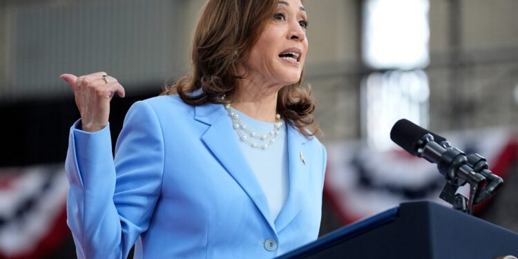 Harris emphasizes Biden’s achievements despite debate concerns (Getty Images)