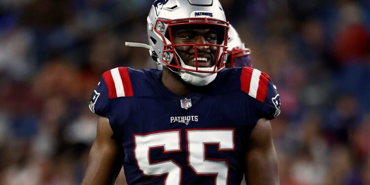 Josh Uche's departure marks the only trade move for the Patriots so far (Alamy)