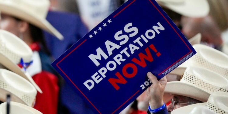 Trump’s unprecedented deportation initiative sparks nationwide debate (Alamy)