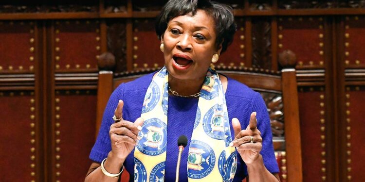 Breaking barriers while rewriting New York’s political story (Photo: Andrea Stewart-Cousins/Alamy)