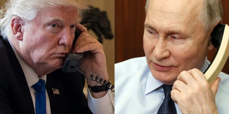 Cease-fire talks could hinge on land and energy compromises (Photo: Donald Trump and Putin/Getty Images)