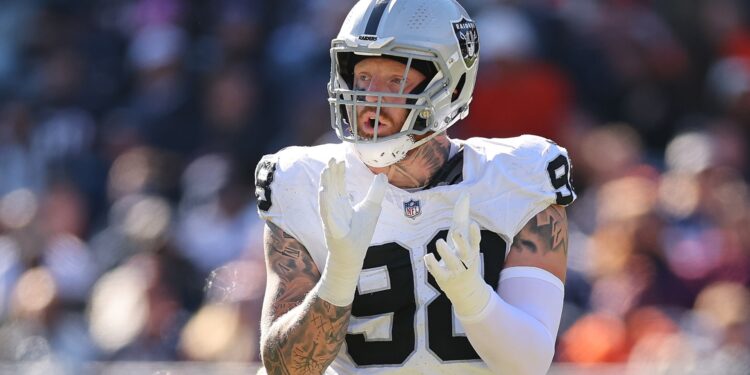 Eastern Michigan taps Raiders star to help build its football future (Photo: Maxx Crosby/Alamy)