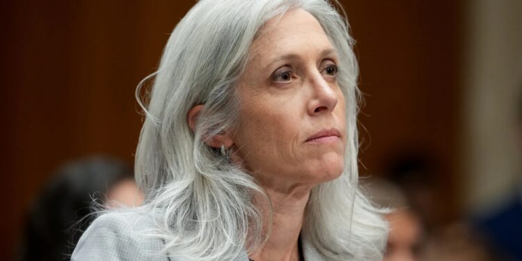 First non-physician in over 50 years to lead CDC (Photo: Susan Monarez/Getty Images)