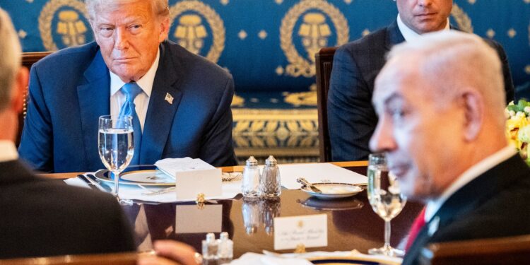 A meal of diplomacy as Trump hosts Netanyahu (Photo: Shutterstock)