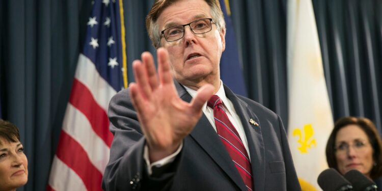 A voice once heard on the radio now echoes through the Texas Senate (Photo: Dan Patrick/Shutterstock)