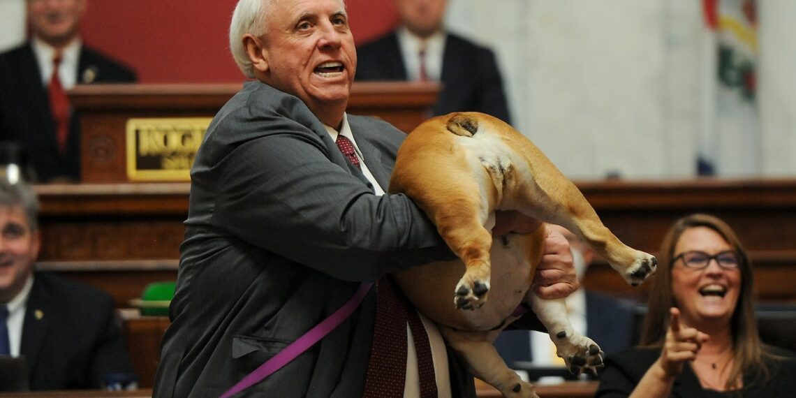 From coal mines to the governor’s mansion with vision (Photo: Jim Justice/Getty Images)