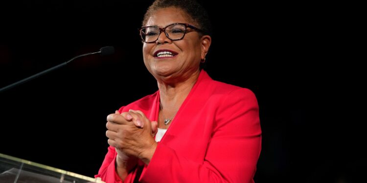 Her journey spans grassroots activism to city leadership (Photo: Karen Bass/Shutterstock)