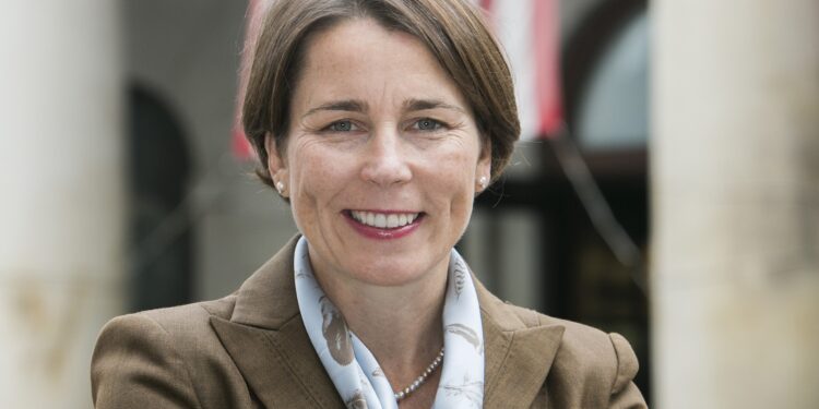 From courtroom to capitol her journey reflects steady leadership (Photo: Maura Healey/Alamy)