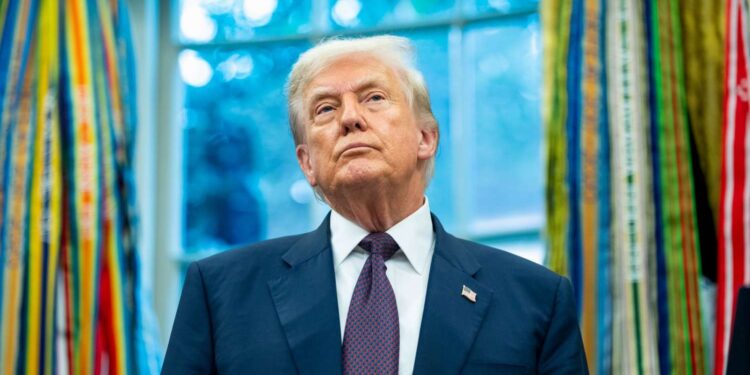 The planned artwork highlights Trump’s focus on the autopen controversy (Photo: Donald Trump/Alamy)