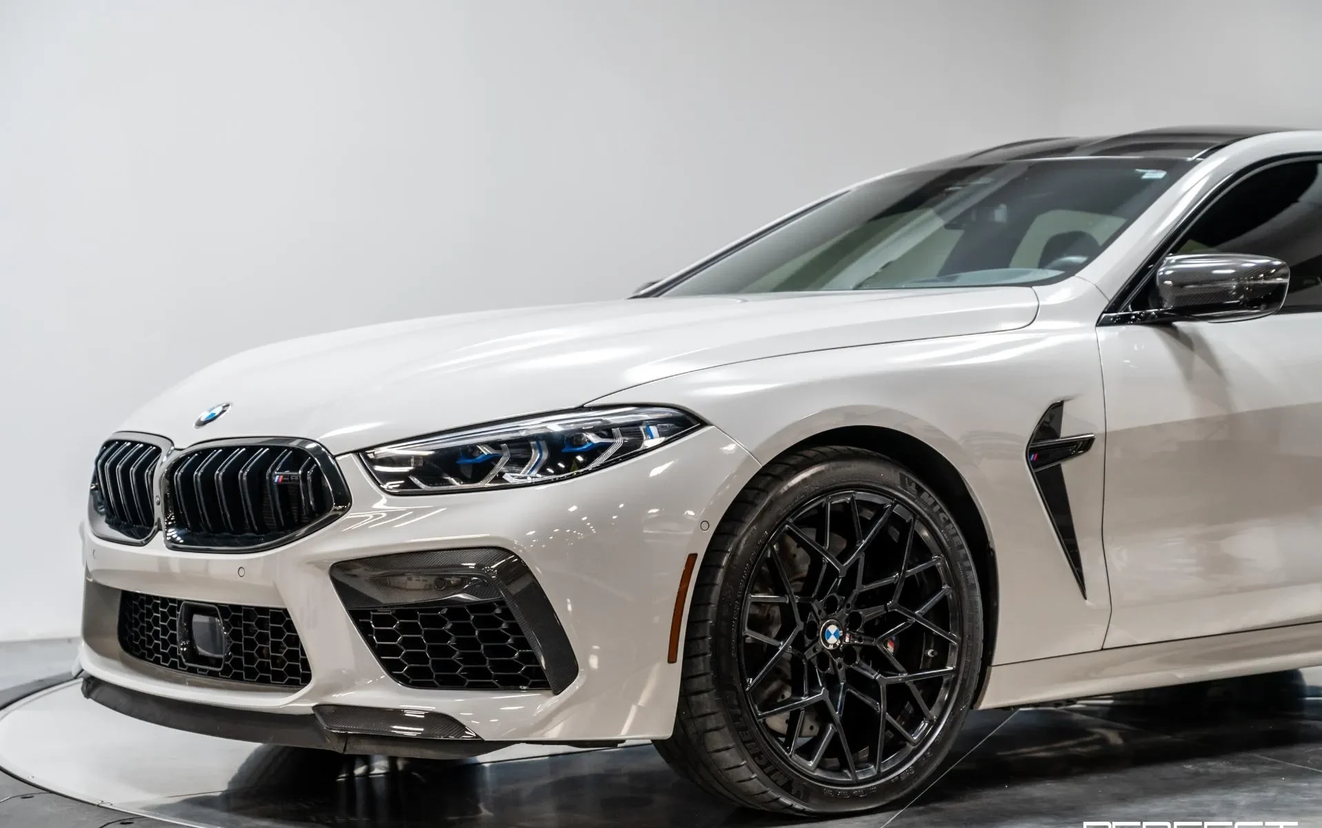 BMW M8 Competition Gran Coupe front tyre