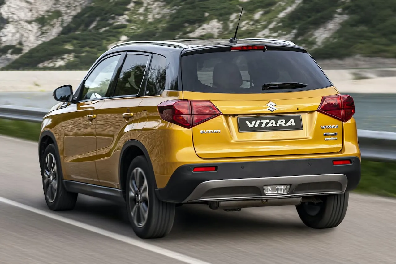 Back of Suzuki Vitara Hybrid