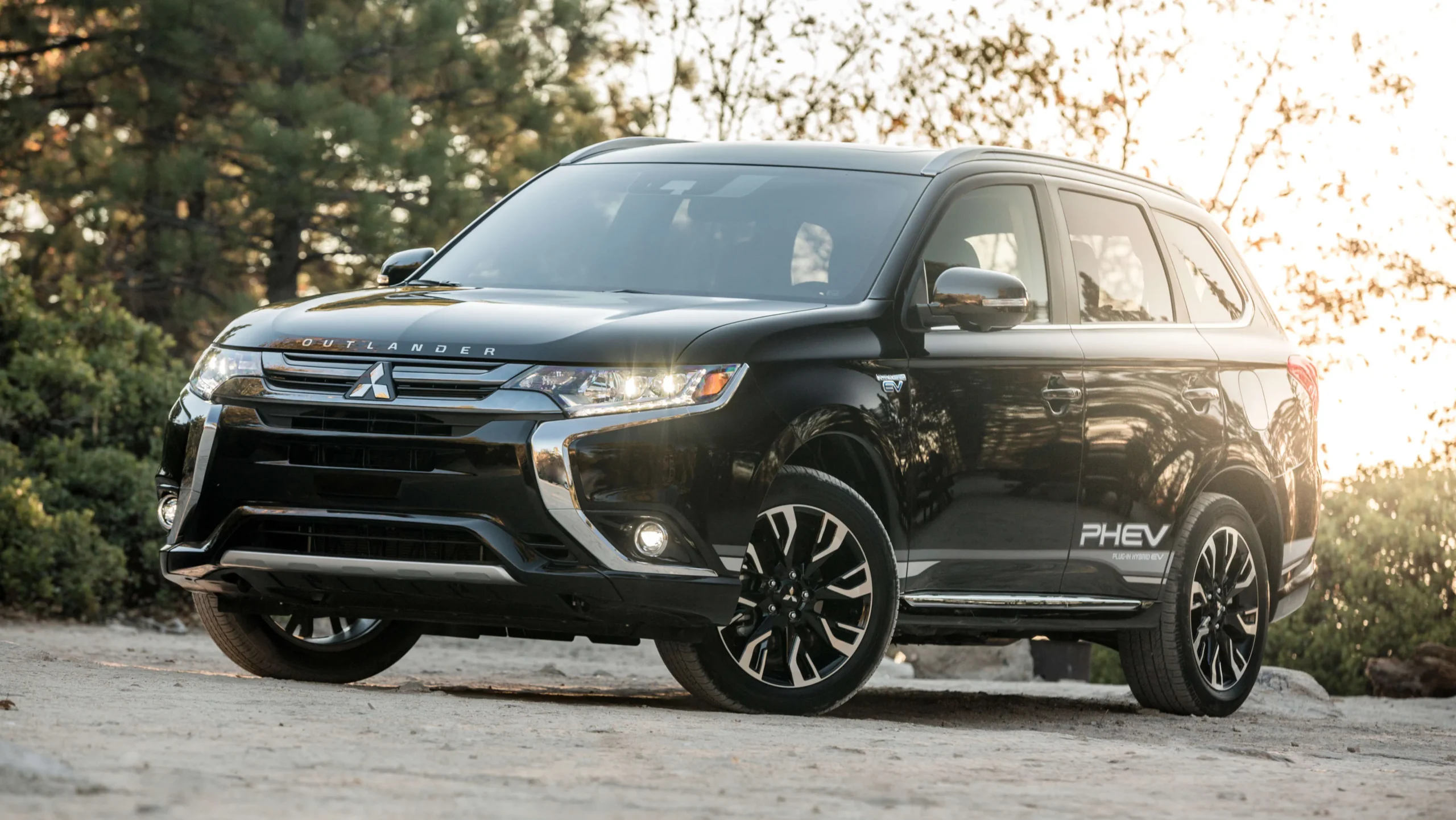 Black Mitsubishi Outlander Sport EV