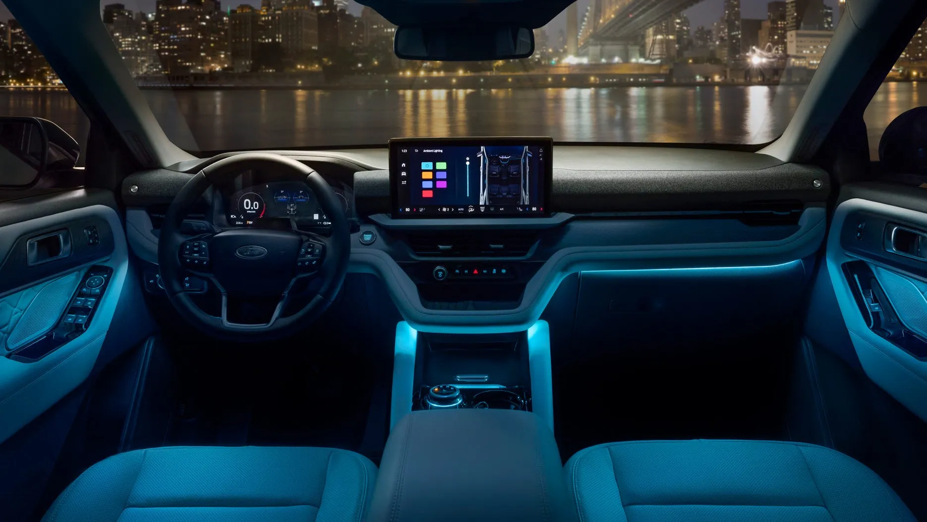 Ford Explorer Platinum Hybrid Interior