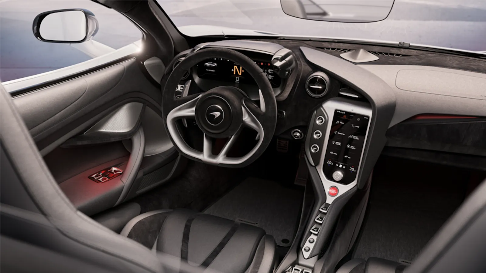 McLaren 750S Infotainment and Connectivity