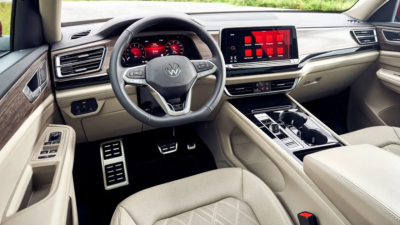 Volkswagen Atlas SEL Premium Interior Design