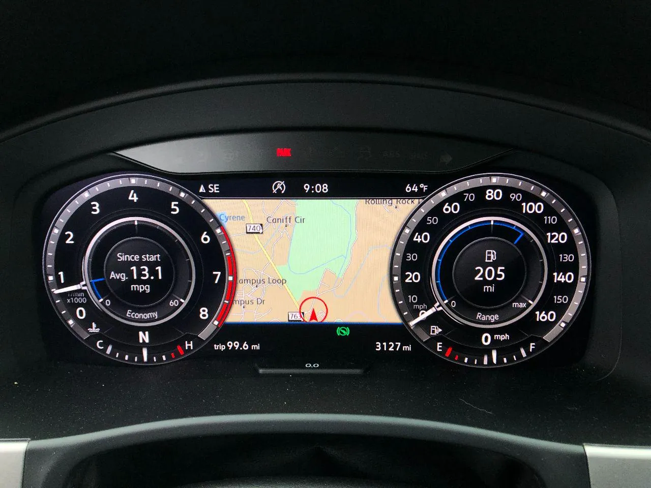 Volkswagen Atlas SEL Premium instrument panel