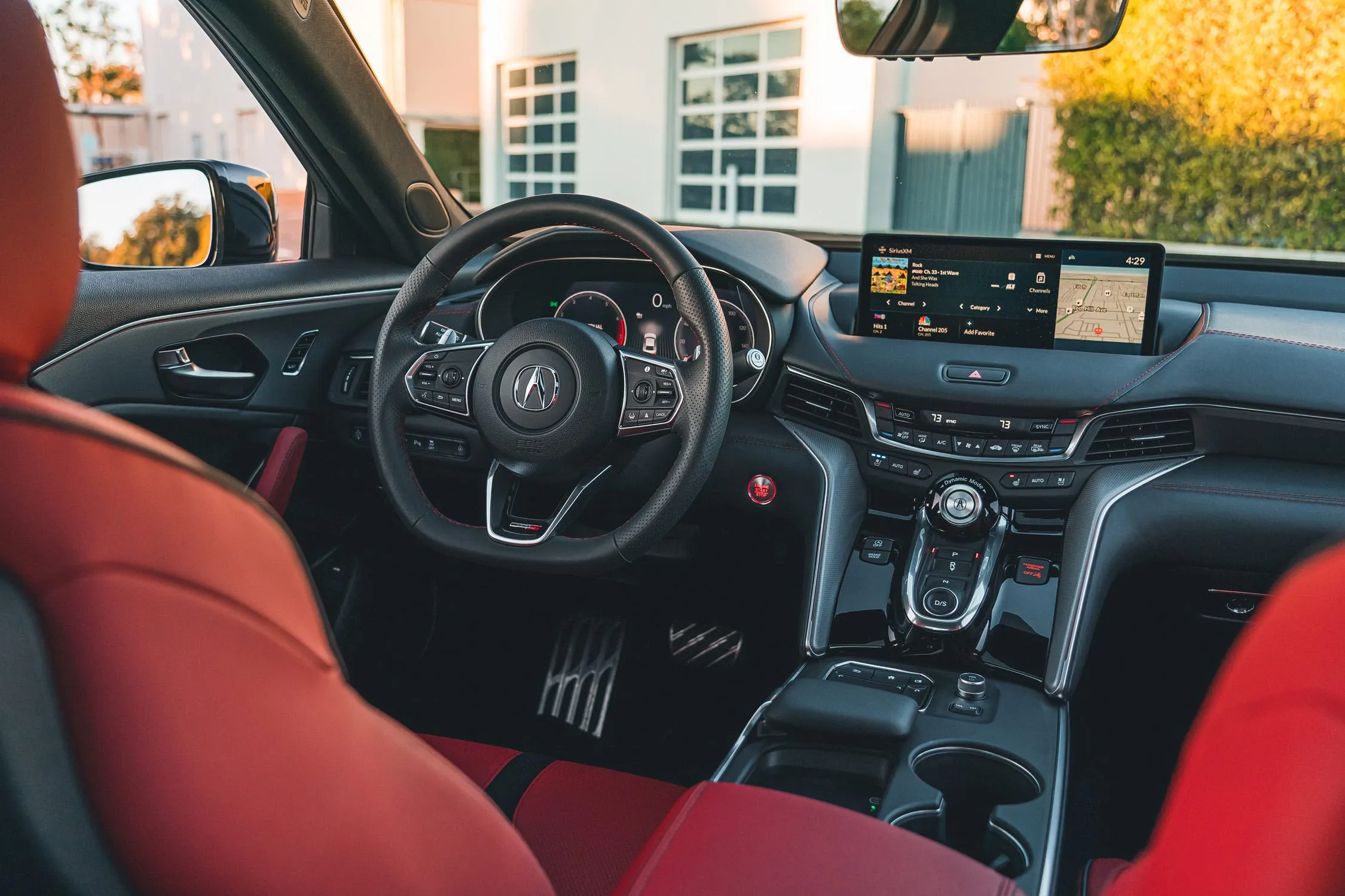 Acura TLX Type S PMC infotainment system