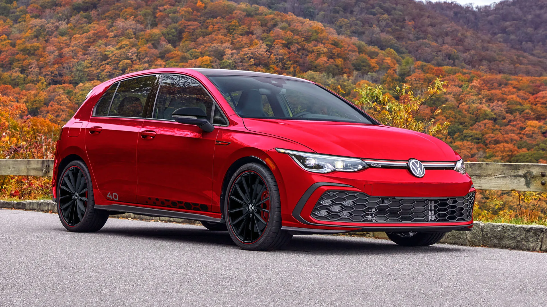 Red Volkswagen ID.2 Compact