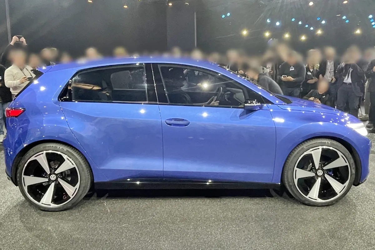 Side view of Volkswagen ID.2 Compact