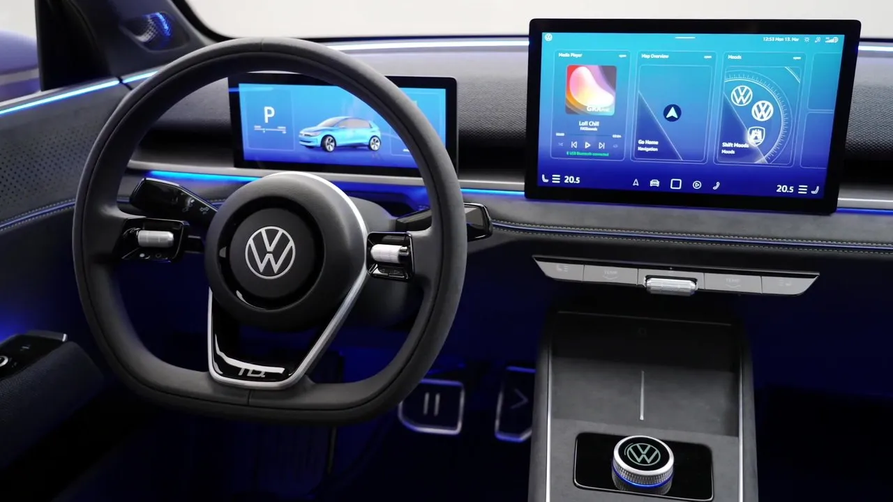 Volkswagen ID.2 Compact Infotainment unit