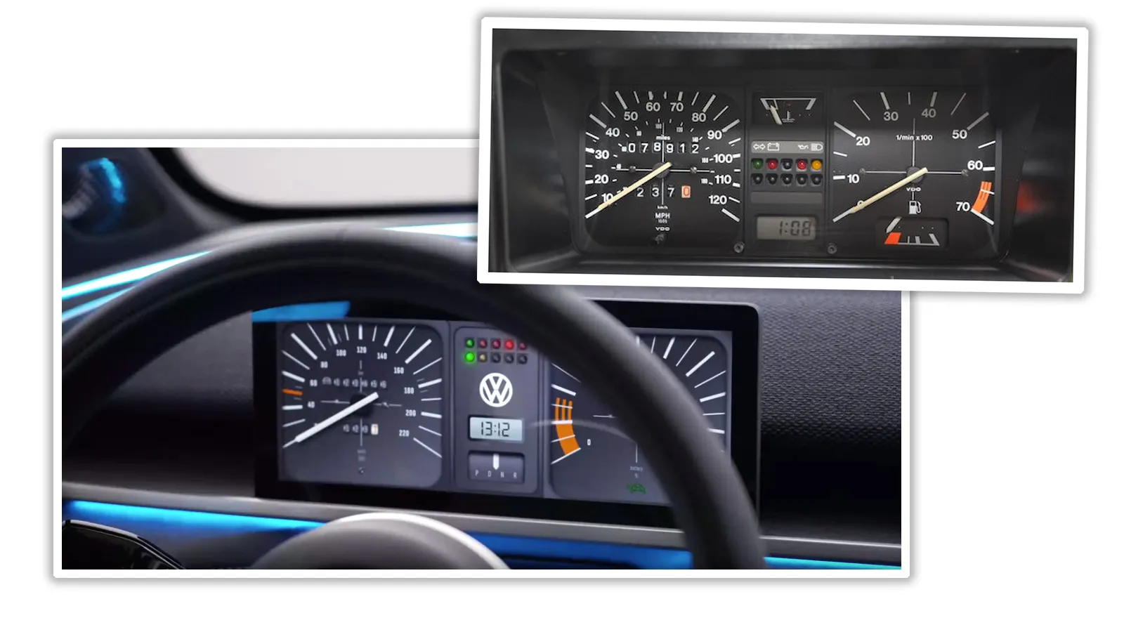 Volkswagen ID.2 Compact Mileage board